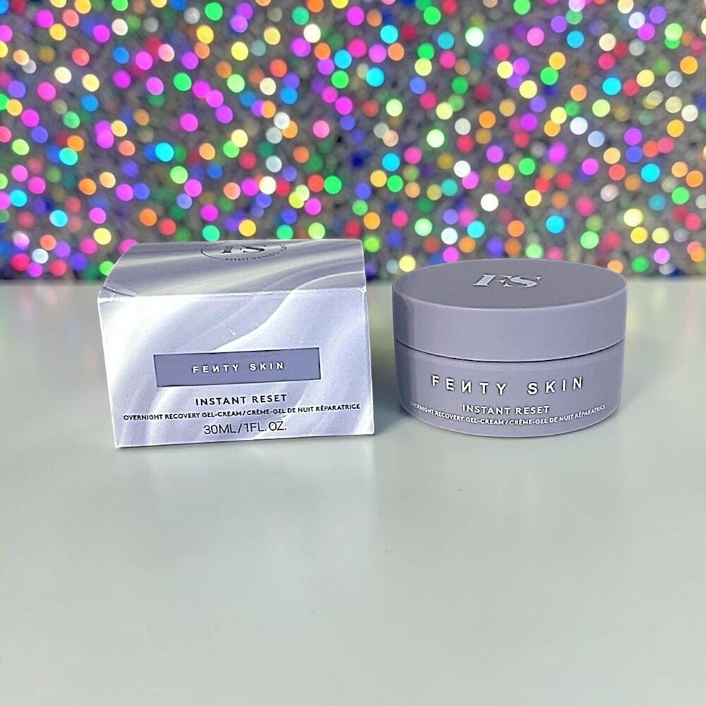 FENTY SKIN Mini Instant Reset Brightening Overnight Recovery Gel NIB 1 fl oz